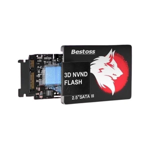 Ổ cứng SSD Bestoss S201 512GB SATA III 2.5 inch, đọc 550MB/s ghi 540MB/s