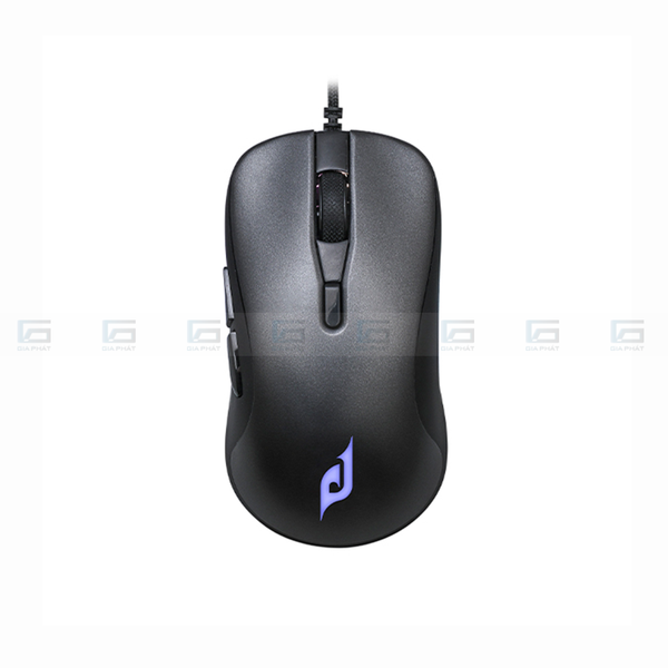 Chuột gaming có dây EDRA EM630 Ultra light 12.000 DPI - Màu đen