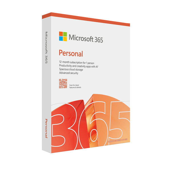 Phần mềm M365 Personal Subscr PK Lic 1YR Online APAC EM ESD EP2-32313 (1 user / 5 thiết bị / OneDrive 1TB )