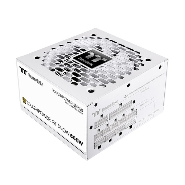 Bộ nguồn máy tính Thermaltake Toughpower GT 850 ATX 3.1 Snow - Màu trắng