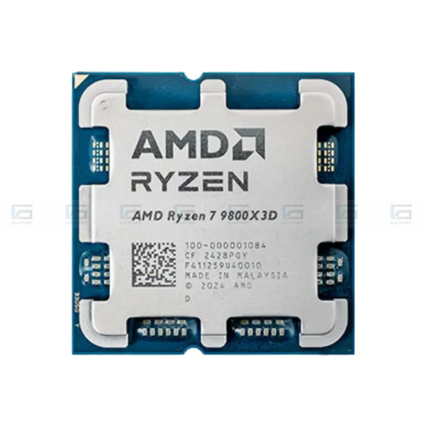 CPU AMD Ryzen 7 9800X3D (8 Core, 16 Thread, 4.7Ghz - 5.2Ghz, Cache 104MB) - Tray