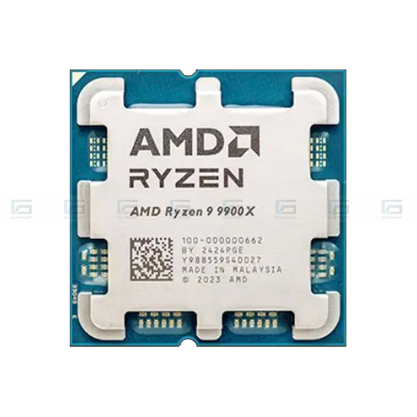 CPU AMD Ryzen 9 9900X (12 Core, 24 Thread, 4.4Ghz - 5.6Ghz, Cache 76MB) - Tray