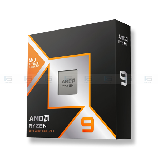 CPU AMD Ryzen 9 9900X3D (12 Core, 24 Thread, 4.4Ghz - 5.5Ghz, Cache 140MB)