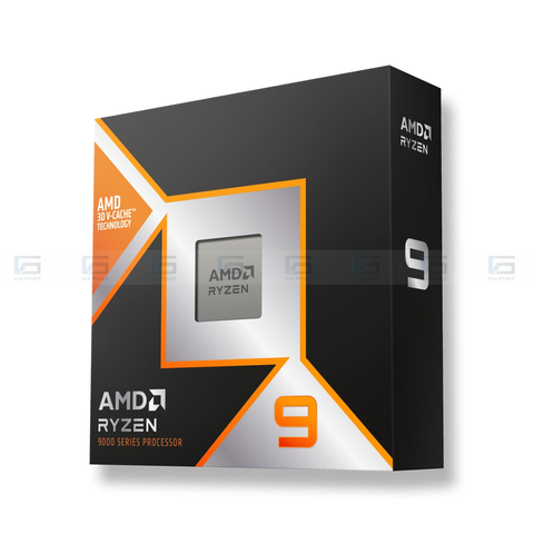 CPU AMD Ryzen 9 9900X3D (12 Core, 24 Thread, 4.4Ghz - 5.5Ghz, Cache 140MB)