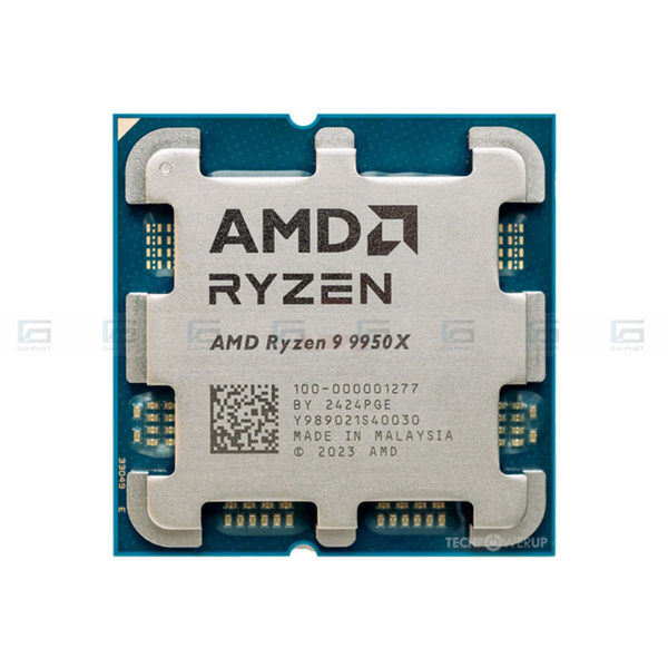 CPU AMD Ryzen 9 9950X (16 Core, 32 Thread, 4.3Ghz - 5.7Ghz, Cache 80MB) - Tray