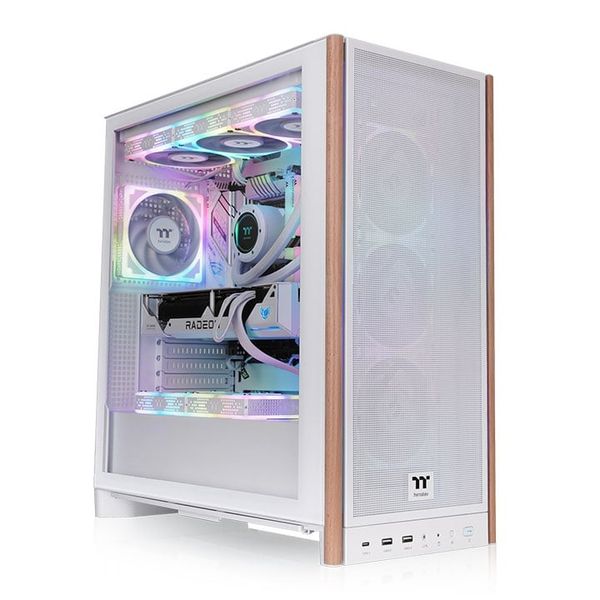 Thùng máy tính Thermaltake S370 WS Mid Tower Chassis - màu Đen / Trắng
