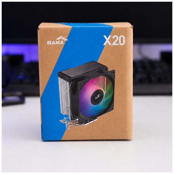 Tản Nhiệt Khí SAMA X20 - Màu đen