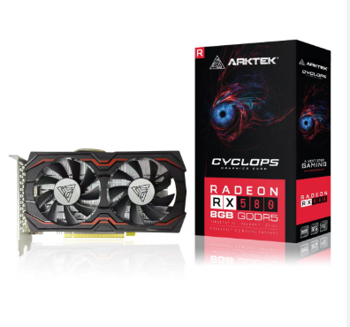 Card màn hình ARTEK Radeon RX580 8G 256bit GDDR5