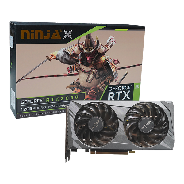 Card màn hình NINJA RTX 3060 PCIE (3584SP) 12G 192BIT GDDR6 (HDMI/3xDP)