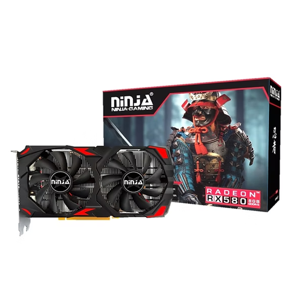 Card màn hình NINJA Radeon RX 580 PCIE (2048SP) 8G 256BIT GDDR5 (HDMI/2xDP)