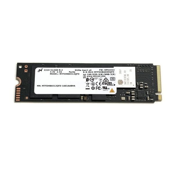 SSD Micron 2210 512GB M.2 PCIe Gen3 x4 NVMe
