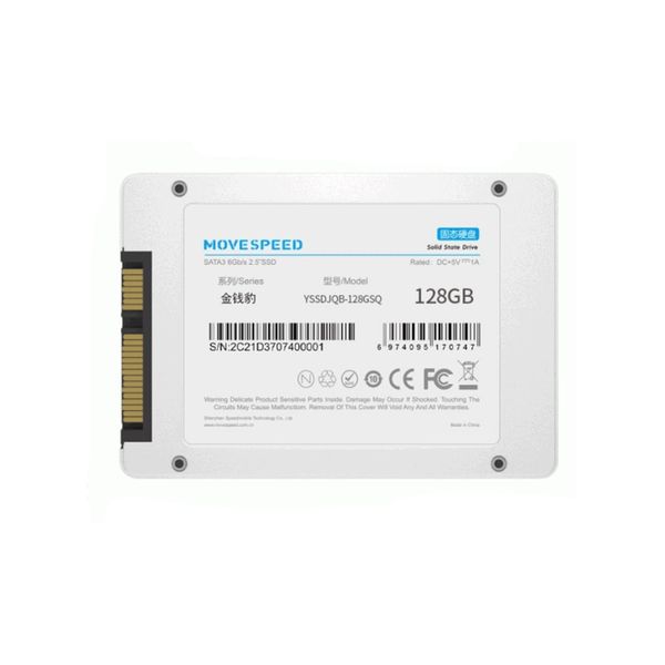 Ổ cứng SSD Movespeed 128GB SATA III 2.5 inch, đọc 540MB/s ghi 400MB/s