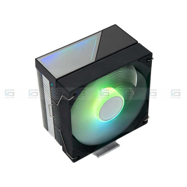 Tản nhiệt khí Leopard KF400X RGB - Black (Support 2011)