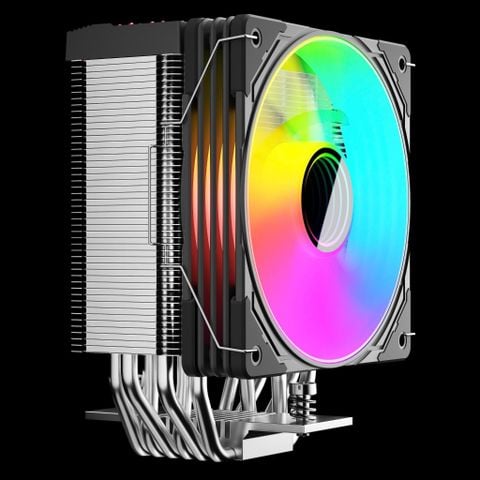 Tản Nhiệt Khí CoolMoon GT600 ARGB Display Đen