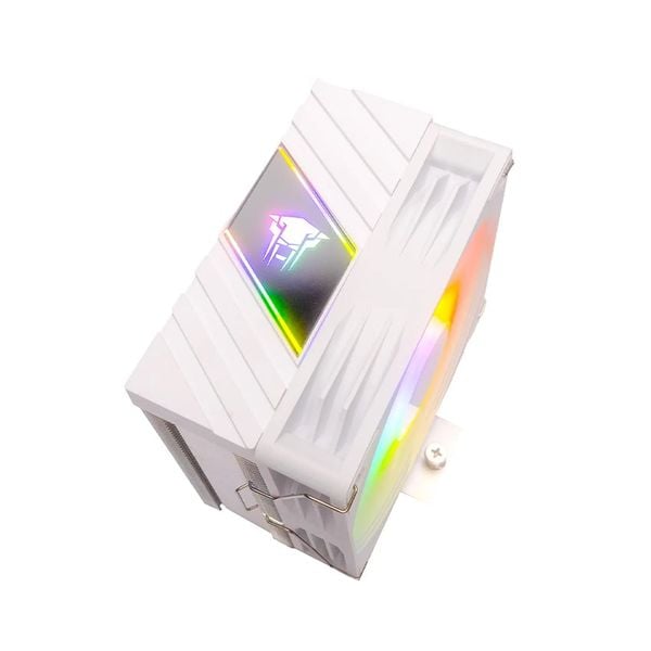 Tản nhiệt khí Leopard K400 ARGB Trắng, quạt PWM 1800RPM, 69CFM, hỗ trợ Intel LGA1700