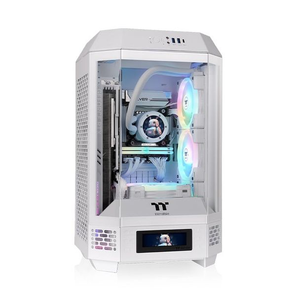 Thùng máy tính Gaming Thermaltake TOWER 250 Snow - Màu trắng