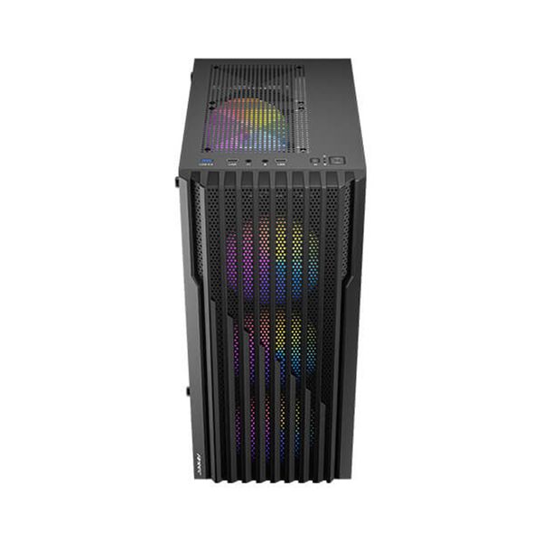 Thùng máy tính Gaming Antec AX22 (ATX, 3 FAN LED) - Màu đen