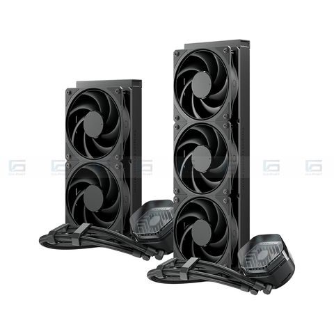Tản nhiệt nước Cooler Master 240/360 MasterLiquid ATMOS Stealth - Màu đen
