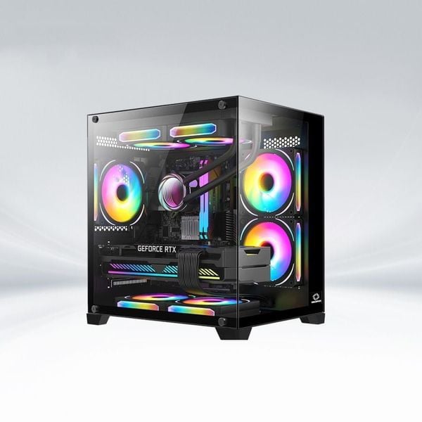 Thùng máy tính Coolerplus CPC - X34B - Màu đen ( 2nd, móp nhẹ có box)