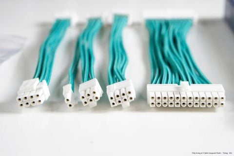 Dây nối dài trang trí module Jungle Leopard - Màu đen/trắng/xanh