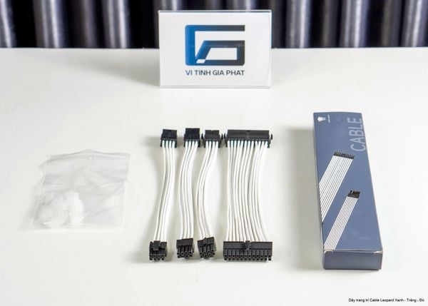 Dây nối dài trang trí module Jungle Leopard - Màu đen/trắng/xanh
