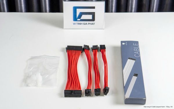 Dây nối dài trang trí module Jungle Leopard - Màu đen/trắng/xanh