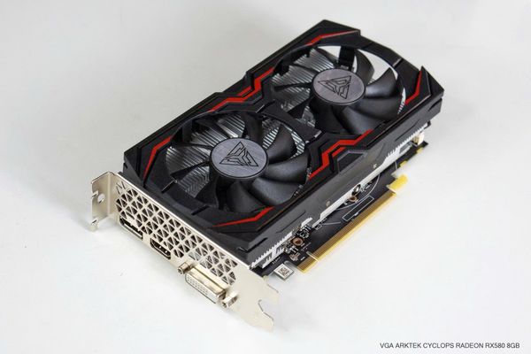 Card màn hình ARTEK Radeon RX580 8G 256bit GDDR5