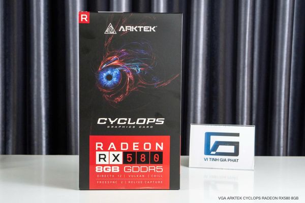 Card màn hình ARTEK Radeon RX580 8G 256bit GDDR5