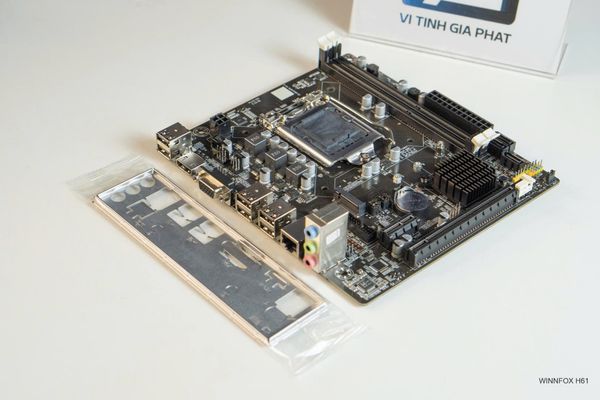 Bo mạch chủ H61 Winnfox (DDR3, M-ATX, LGA1155)