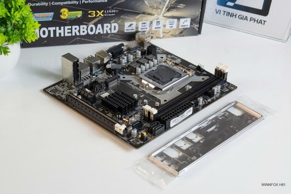 Bo mạch chủ H81 Winnfox (DDR3, M-ATX, LGA1150)
