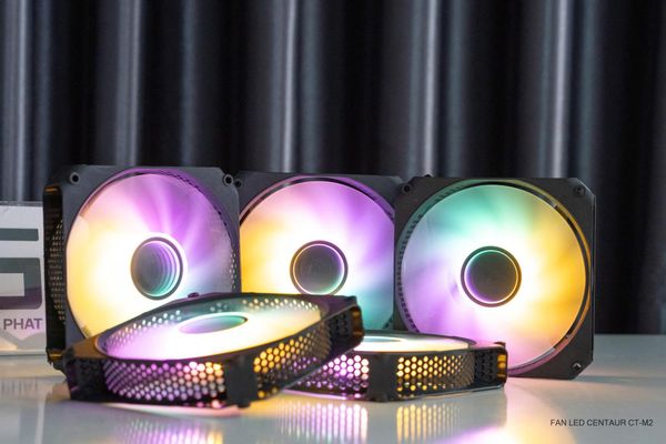 Fan case tản nhiệt Centaur CT M2 - Màu đen