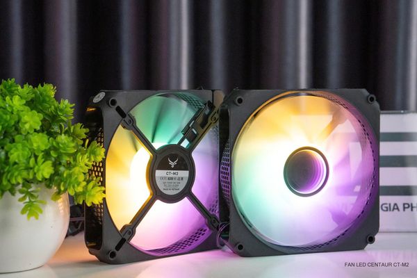 Fan case tản nhiệt Centaur CT M2 - Màu đen