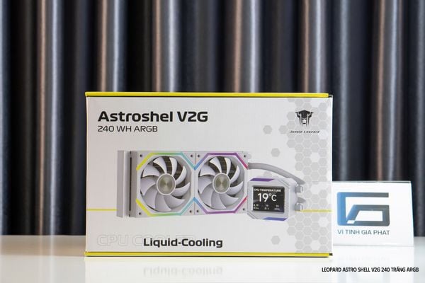 Tản nhiệt nước Jungle Leopard AstroShel V2 240 ARGB - Màu trắng