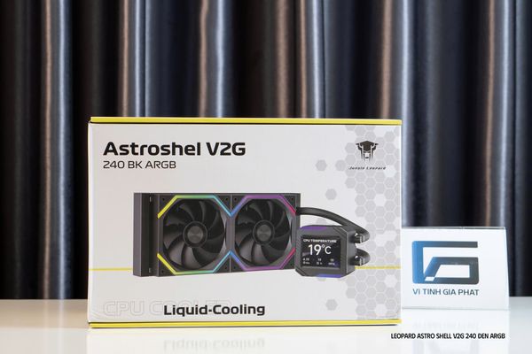 Tản nhiệt nước Jungle Leopard AstroShel V2 240 ARGB - Màu đen