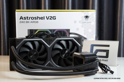 Tản nhiệt nước Jungle Leopard AstroShel V2 240 ARGB - Màu đen