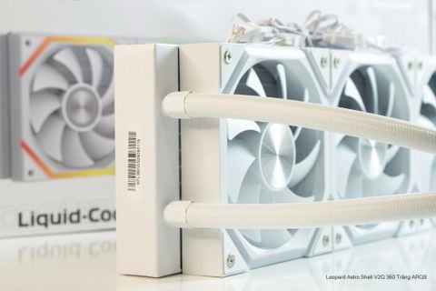 Tản nhiệt nước Jungle Leopard AstroShel V2 360 ARGB - Màu trắng