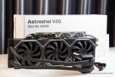 Tản nhiệt nước Jungle Leopard AstroShel V2 360 ARGB - Màu đen