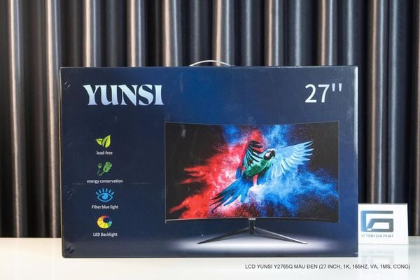 Yunsi Y2765Q (27 inch, 1K, 165HZ, VA, 1ms, Cong) - Màu đen