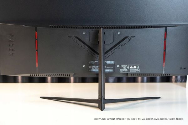 Yunsi Y270Q1 Cong 300Hz (FHD, VA, 1500 - 1800R, DP, HDMI) - Màu đen