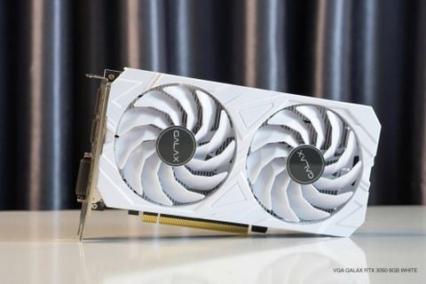 Card màn hình GALAX RTX 3050 6GB EX Geforce - Màu trắng