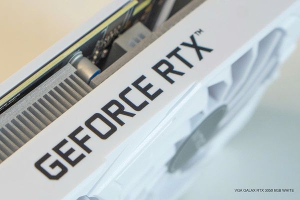 Card màn hình GALAX RTX 3050 6GB EX Geforce - Màu trắng