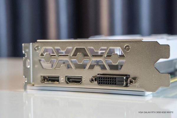 Card màn hình GALAX RTX 3050 6GB EX Geforce - Màu trắng