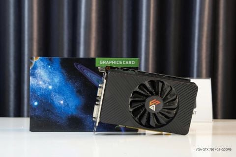 Card màn hình GTX 750 4G GDDR5 OEM - Màu đen