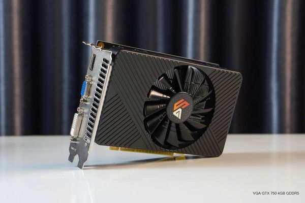 Card màn hình GTX 750 4G GDDR5 OEM - Màu đen