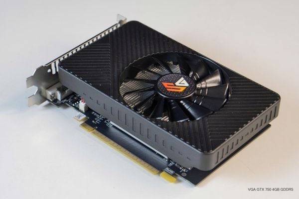 Card màn hình GTX 750 4G GDDR5 OEM - Màu đen