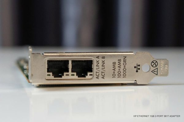 Card Lan HP Ethernet 1GB 2-PORT 361T Adapter - 2ND