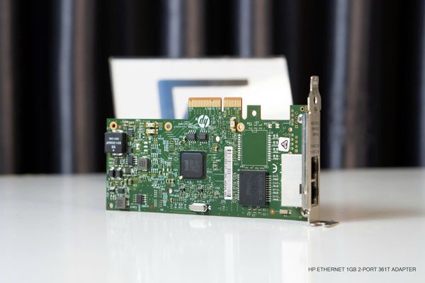 Card Lan HP Ethernet 1GB 2-PORT 361T Adapter - 2ND
