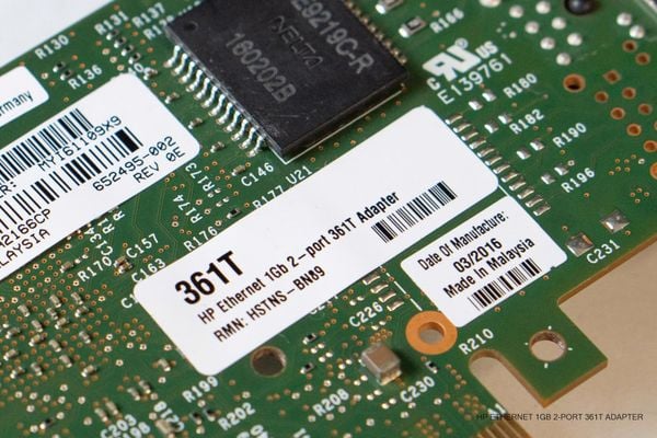 Card Lan HP Ethernet 1GB 2-PORT 361T Adapter - 2ND