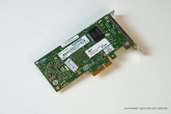 Card Lan HP Ethernet 1GB 2-PORT 361T Adapter - 2ND