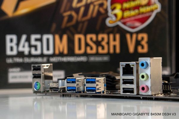 Bo mạch chủ Gigabyte B450M DS3H - V3 AMD Socket AM4